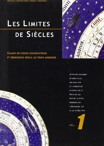 Les limites de siècles