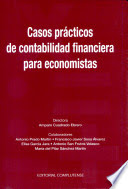 Casos prácticos de contabilidad financiera para economistas. 9788474917734