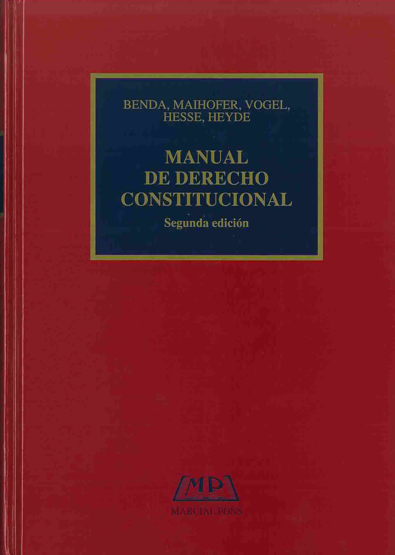 Manual de Derecho constitucional. 9788472488526