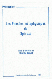 Les pensées métaphysiques de Spinoza. 9782859445003