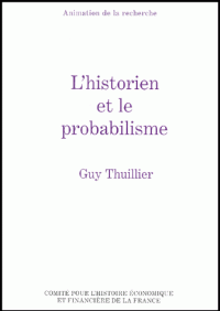 L´historien et le probabilisme. 9782110933034