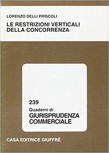 La restrizioni verticali della concorrenza