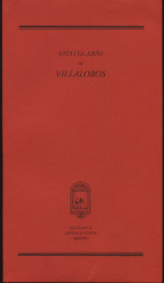 Epistolario de Villalobos. 9788494672446