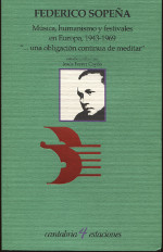 Música, humanismo y festivales en Europa, 1943-1969. 9788481028300