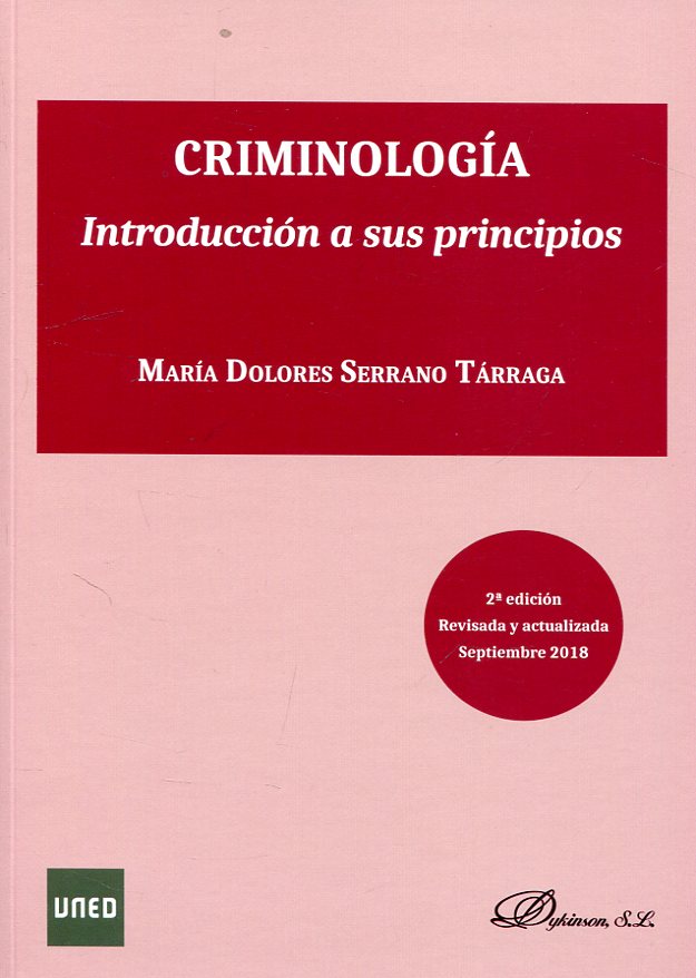 Criminología. 9788491488323