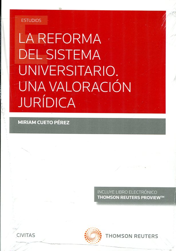 La reforma del sistema universitario