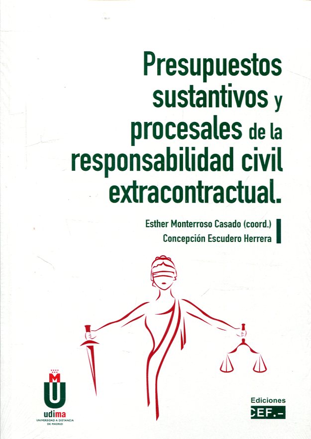 Presupuestos sustantivos y procesales de la responsabilidad civil extracontractual. 9788445437636