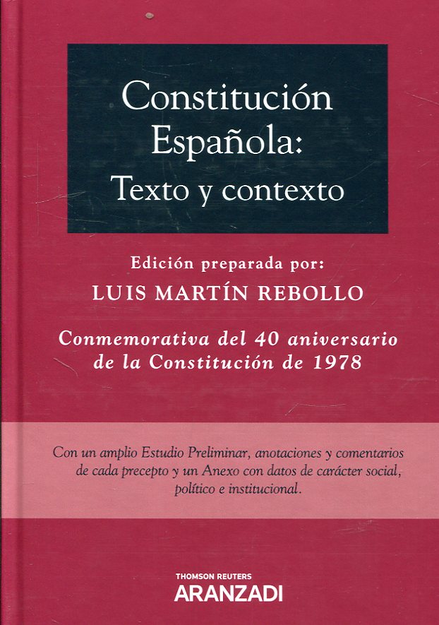 Constitución española. 9788491974710