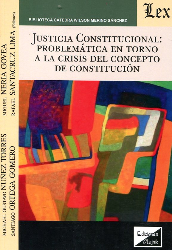 Justicia constitucional. 9789563923155