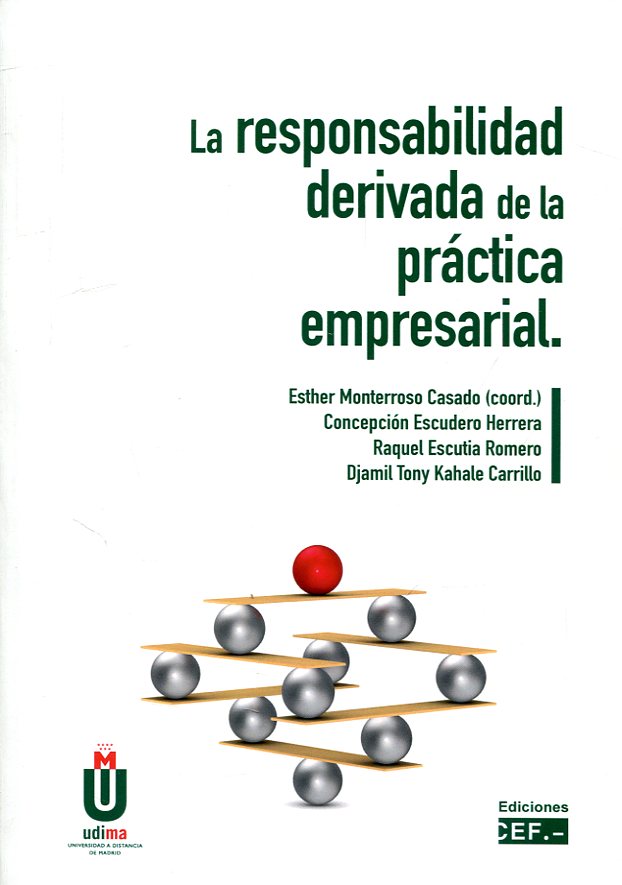 La responsabilidad derivada de la práctica empresarial. 9788445437650