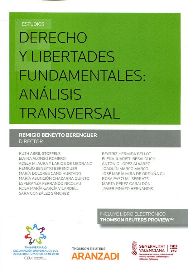 Derecho y libertades fundamentales. 9788413082905