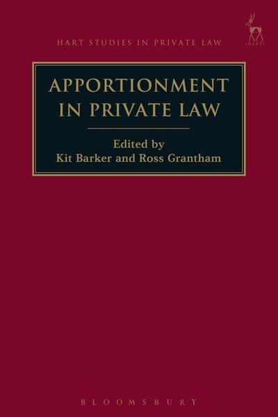 Apportionment in private Law. 9781509917501