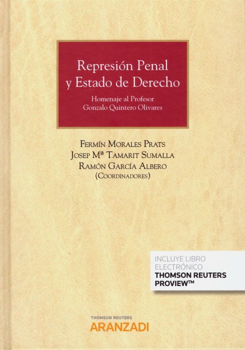Represión penal y Estado de Derecho. 9788413090290