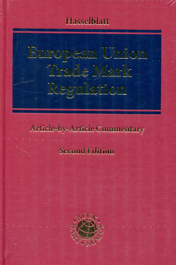 European Union trade mark regulation. 9781509928491
