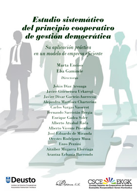 Estudio sistemático del principio cooperativo del gestión democrática. 9788491488453