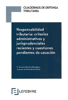 Responsabilidad tributaria. 9788417544508