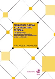 Rendición de cuentas y control externo en España. 9788491908463