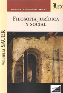Filosofía jurídica y social. 9789563922882