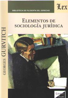 Elementos de sociología jurídica. 9789563923346