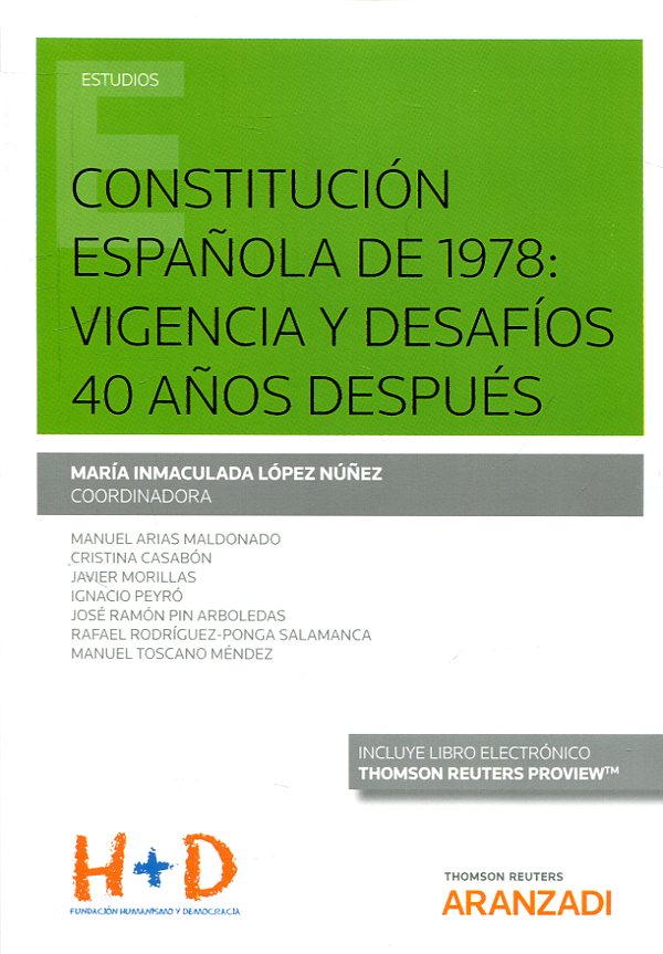 Constitución española de 1978. 9788413082493