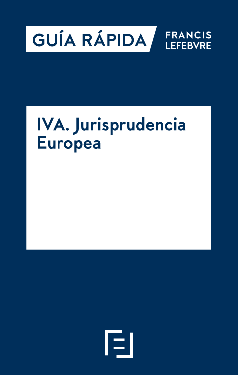 IVA. Jurisprudencia europea