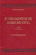 Fundamentos de Derecho civil. Tomo III
