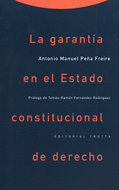 La garantía en el Estado constitucional de Derecho