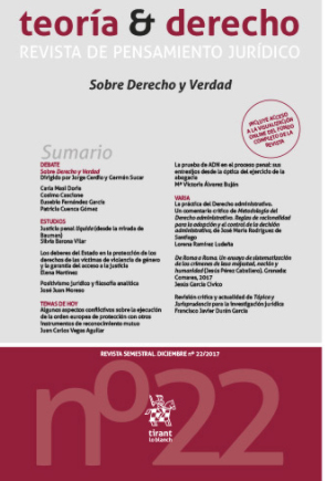 Sobre Derecho y Verdad. 101015888