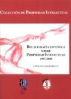 Bibliografía española sobre Propiedad Intelectual 1987-2000