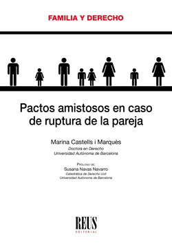 Pactos amistosos en caso de ruptura de la pareja. 9788429020168