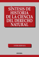 Síntesis de historia de la ciencia del Derecho natural