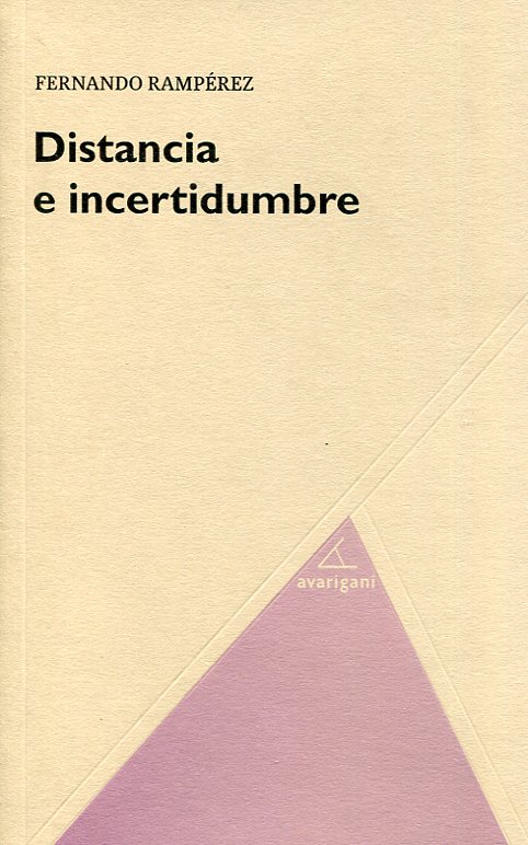 Distancia e incertidumbre. 9788494580550