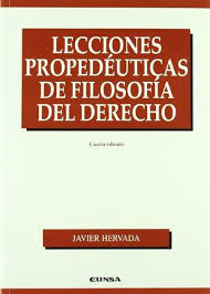 Lecciones propedéuticas de Filosofía del Derecho