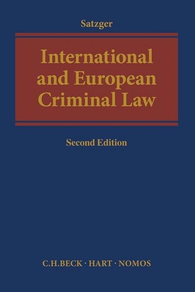 International and European Criminal Law. 9781509922239