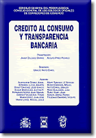 Crédito al consumo y transparencia bancaria. 9788447009985