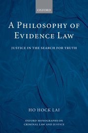 A philosophy of evidence Law. 9780199228300