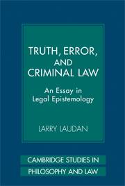 Truth, error, and criminal law