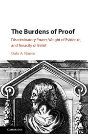 The burdens of proof. 9781107124189