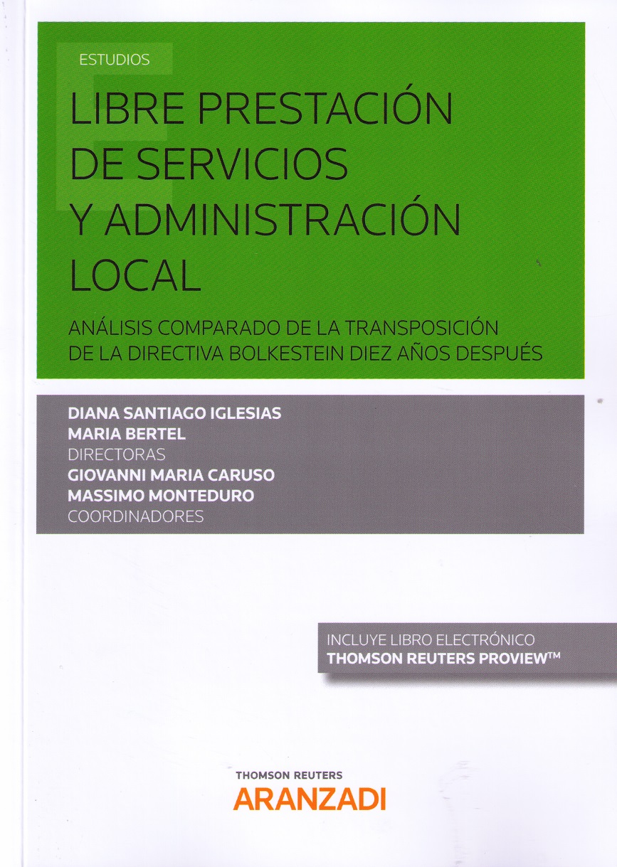 Libre prestación de servicios y Administración Local. 9788491774846