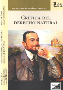 Crítica del derecho natural. 9789563921526