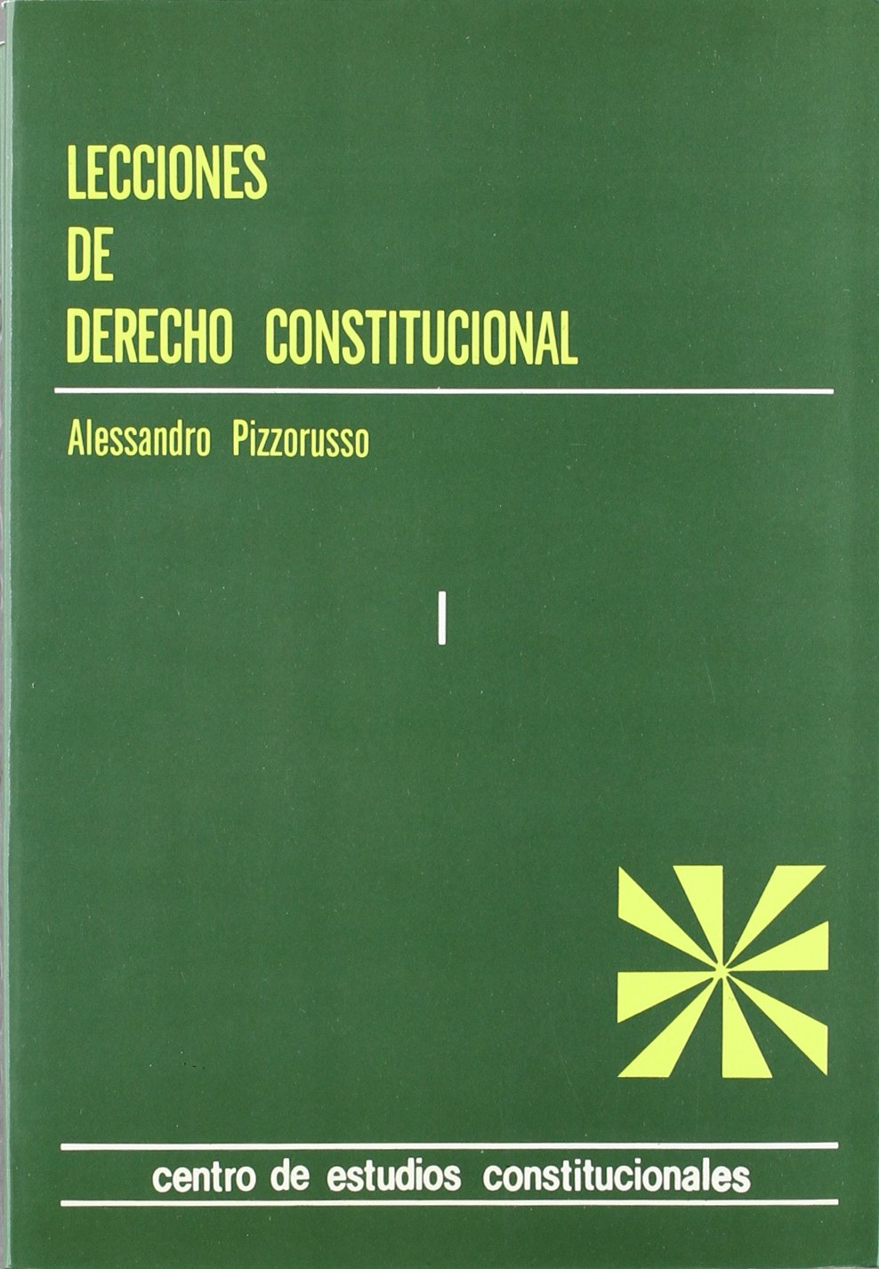 Lecciones de Derecho constitucional. 9788425907074