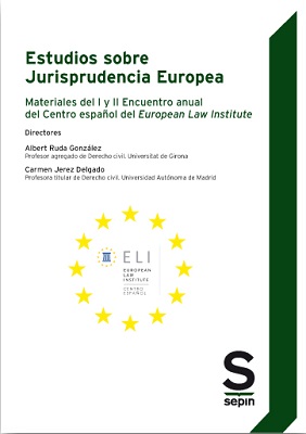 Estudios sobre jurisprudencia europea