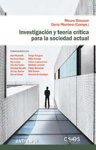 Investigación y teoría crítica para la sociedad actual. 9788416421909