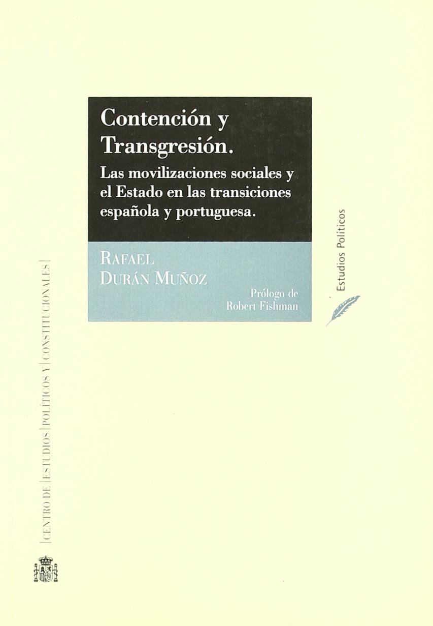 Contención y transgresión. 9788425911279