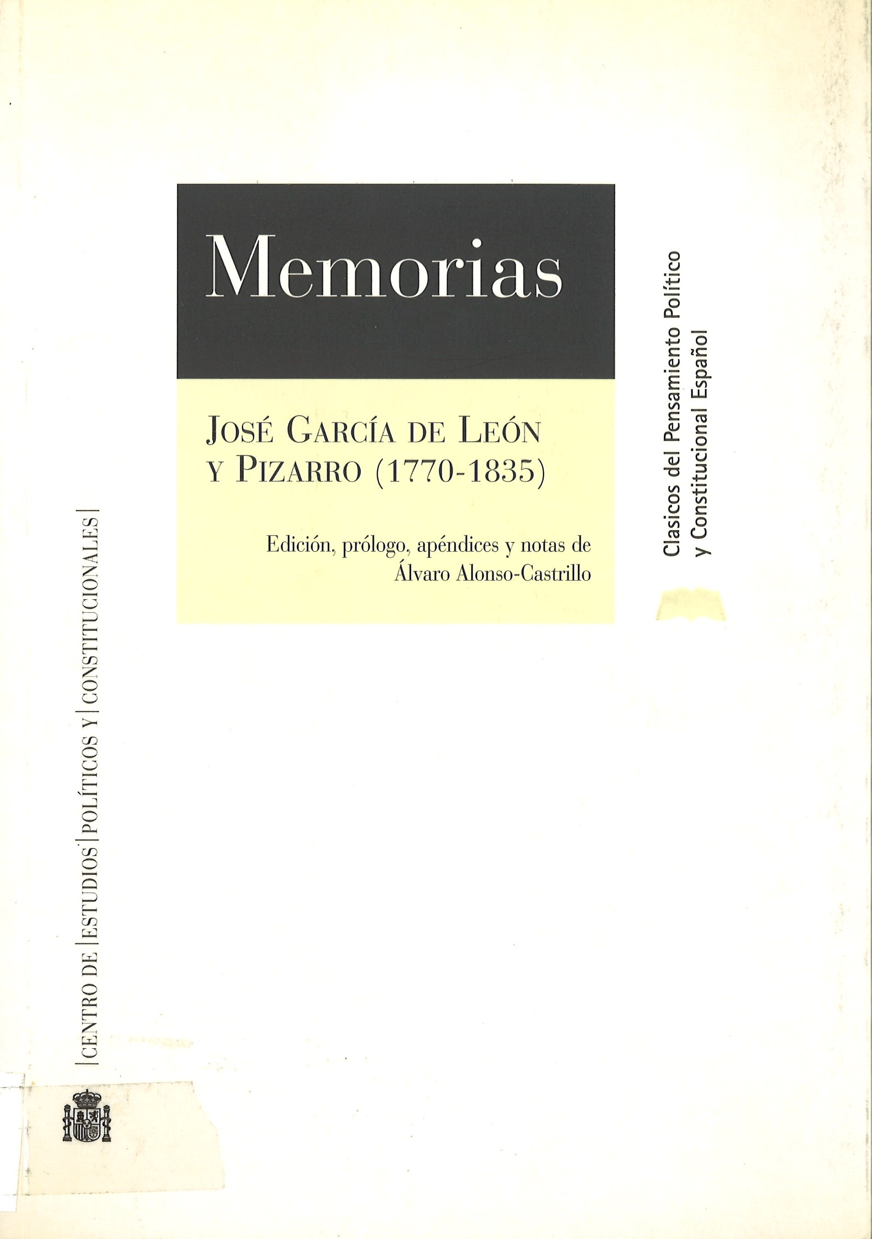 Memorias. 9788425910777