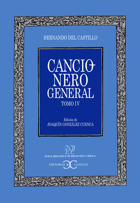 Cancionero general IV. 9788497401340