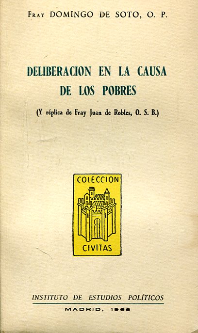 Deliberación en la causa de los pobres. 9788425903502