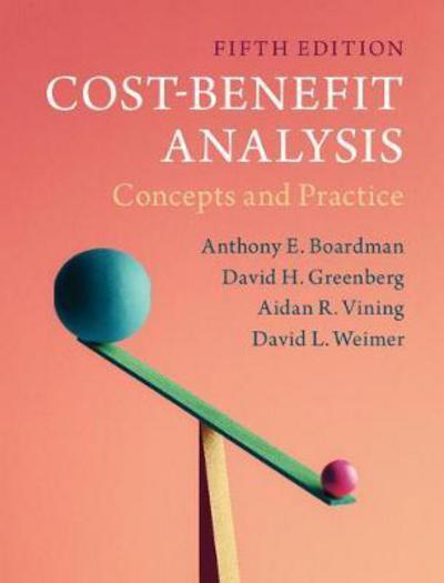 Cost-benefit analysis. 9781108401296