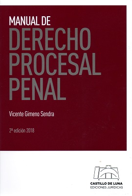 Manual de Derecho procesal penal. 9788494508851