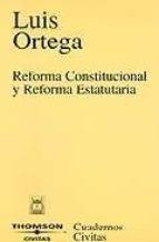 Reforma constitucional y reforma estatutaria. 9788447024506